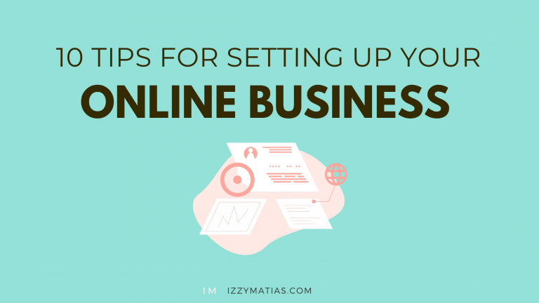 10 Tips For Setting Up Your Online Business