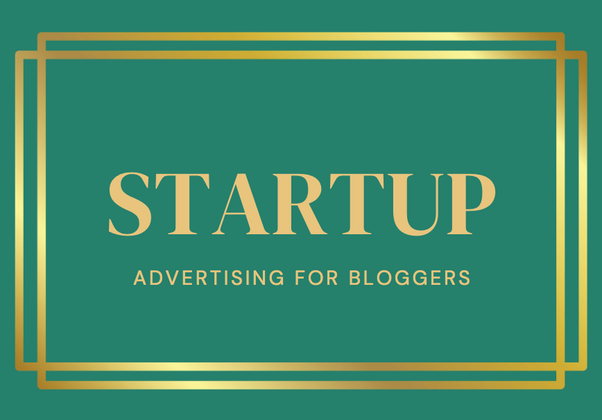 advertising for bloggers start up package