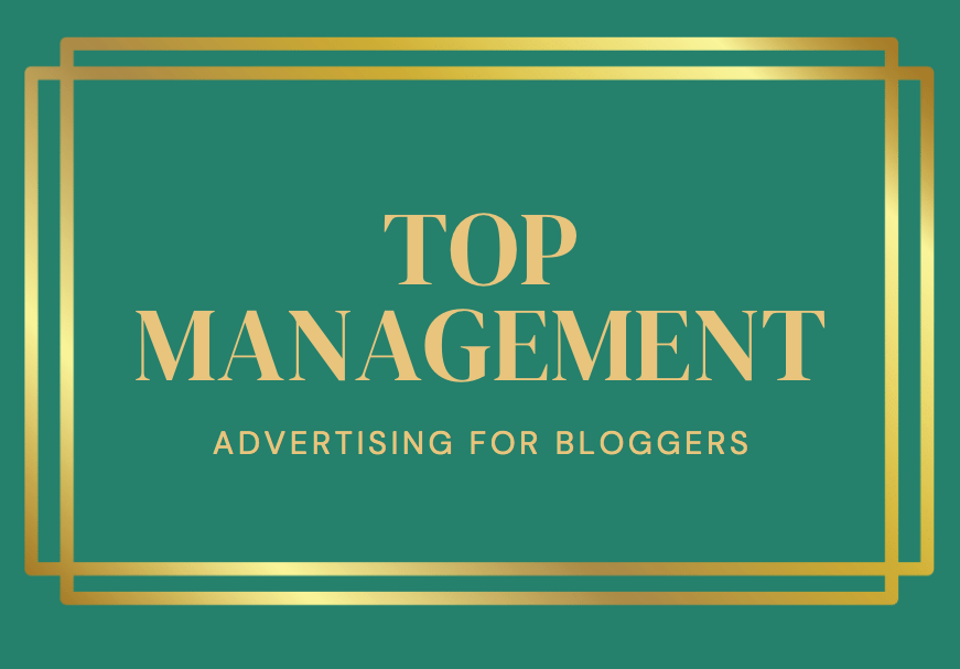 advertising for bloggers top management package