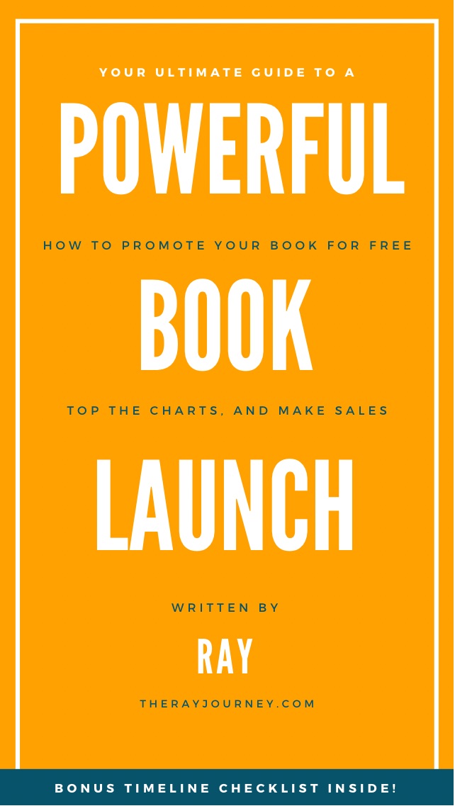 powerful book launch cover