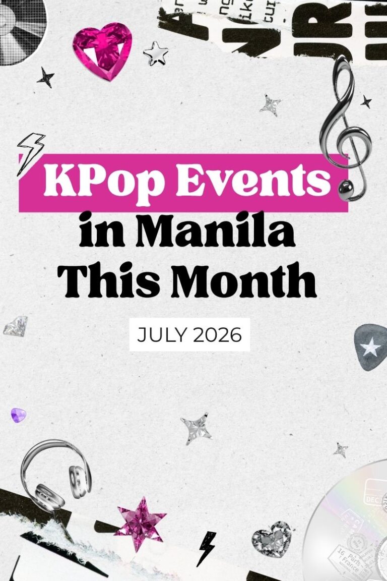 Kpop Events in Manila This Month (July 2026)